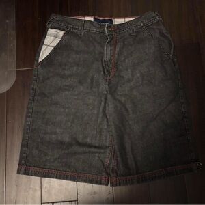 vintage perfect y2k baggy phatfarm jorts plaid